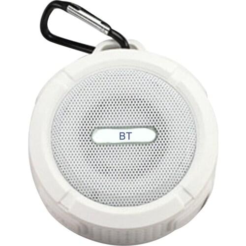 C6 Mini Wireless BT 5.0 Speaker IP65 Outdoor Waterproof Portable Sound Box Hands-free with Microphone USB Rechargeable