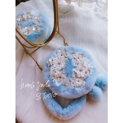 Candy&Liu Women's Blue Bags