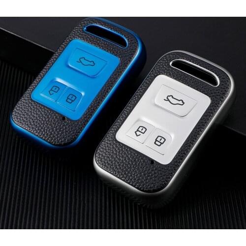 TPU Car Remote Key Case Cover For Chery Tiggo 8 19 Arrizo Paragraph 5X Smart Key Protection Shell Auto Accessories