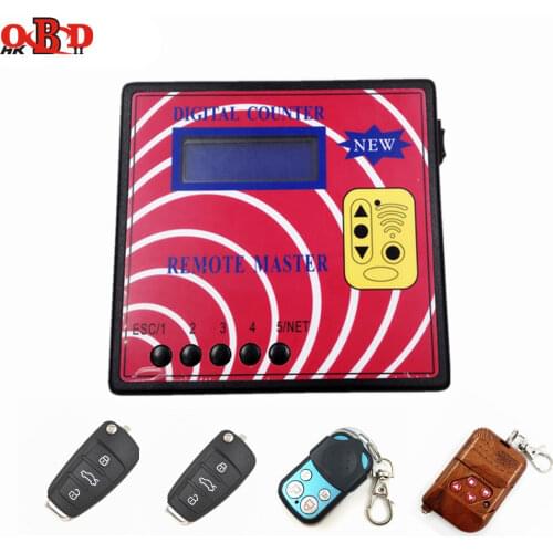 HKOBDII Digital Counter Frequency Tester,Fixed/Rolling Auto Remotes Copier/Master,Regenerate RF Remote Controller,Key Programmer