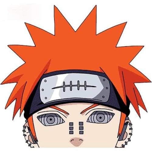 Personality Ninja Pain Peeker Car Stickers Occlusion Scratch Custom Printing Waterproof Trunk Vehicle Decal Apply To Car Window