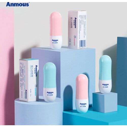 Anmous Baby Children Lip Balm Moisturizing Safe Natural Edible Lip Balm Lipstick Lip protection For Baby