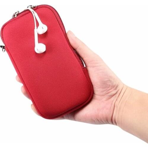 Mobile Phone Bag For Samsung A 40 70 71 S 8 9 10 20 21 Plus Note 20 Ultra Leather Case For 4.7~ 7.2 Inch