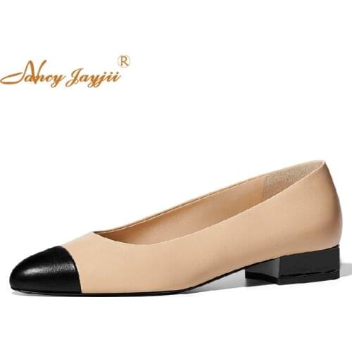 NANCYJAYJII Low-heeled Shoes