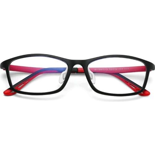 New Fashion Kids Anti Blue Eyeglass Frame for Boys & Girls Childrens Flat Lens TR90 Silicone Comfort Goggles Soft Frame
