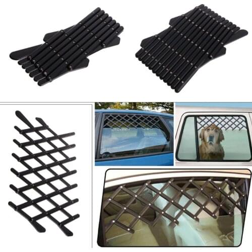 Pet Dog Car Window Ventilation Safe Guard Dog Fences Mesh Vent Protective Fence Outdoor Cachorro Pet Shop Dog Acessorios