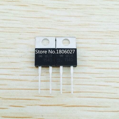 Send free 20PCS MUR1540 TO-220 New original spot selling integrated circuits