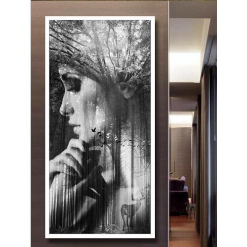 Custom wallpaper 3d photo mural surreal abstract character background entrance painting Hotel wallpaper for walls 3 d