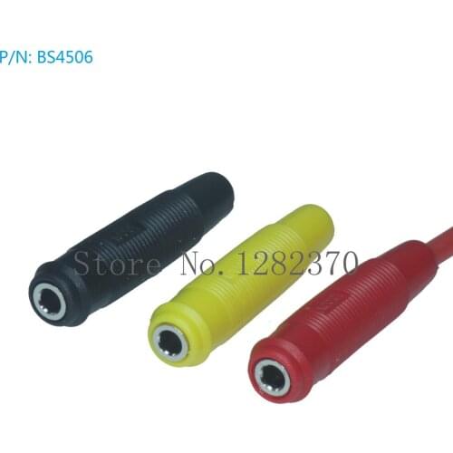 [SA] BS4506 copper welding 4mm banana jack compatible HIRSCHMANN KUN30 Inline Socket --100pcs/lot