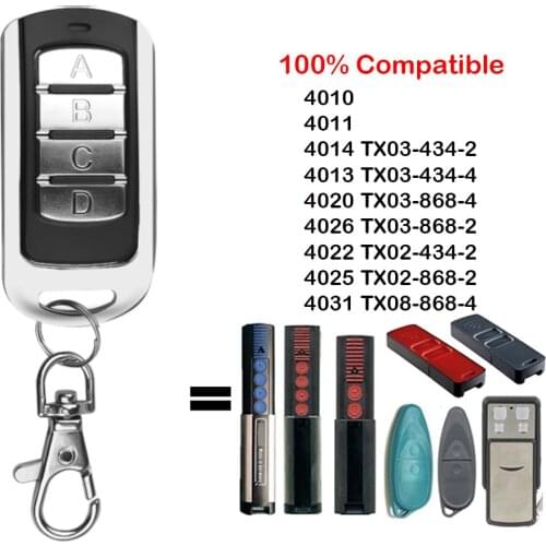 SOMMER 4020 4026 TX03-868-4 remote control 868mhz sommer TX03-8-4 rolling code remotes