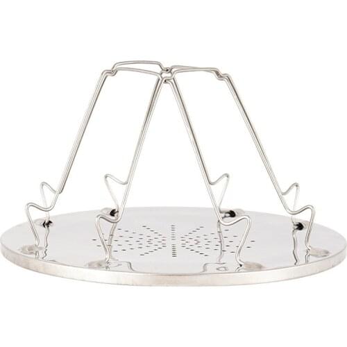 Outdoor Simple Thickened Non -stick Camping Toaster Stainless Steel Durable Barbecue Dish Kitchen Accessories