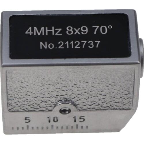 1*70 degree Angle Beam Probe Transducer for Mitech Ultrasonic Flaw Detector 4MHz 8x9
