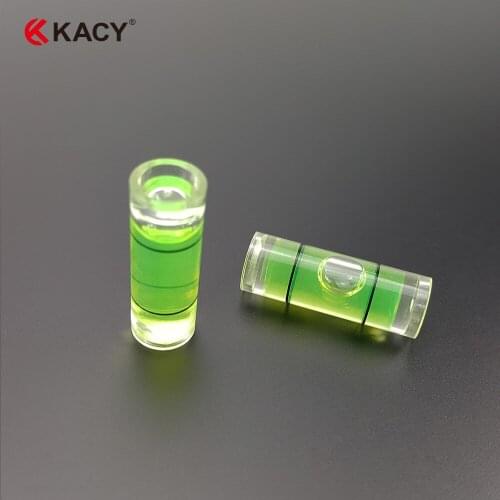 KACY 20PCS 8X23mm Level frame level Support level bubble equilibrium bubble blisters that hang a picture Cylindrical level