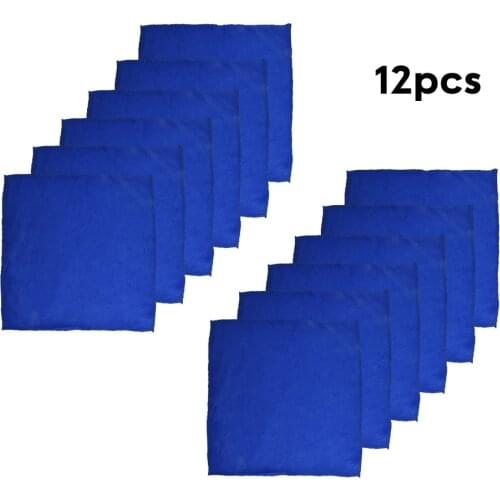 1/12Pcs Microfiber Auto Wash Towel Car Cleaning Drying Cloth Hemming Car Care Cloth Detailing Car Wash Towel 25x25cm