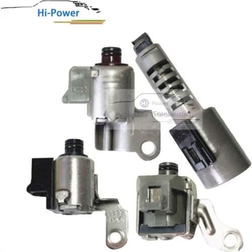 4PCS AW50-40 AW50-40LE AW50-40LS AW50-42LE transmission solenoids for Volvo 850 t5 SAAB CHEVY (AF14/ AF20/ AF22)