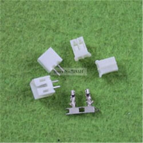 50 Sets, Micro JST 2.0 PH 2-Pin Connector plug Male ,Female, Crimps