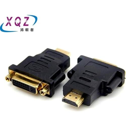 HDMI to DVI adapter HDMI male to DVI 24+5 bi-direction adapter HDMI M/ DVI F gold plated HDMI-compatible Male To DVI 24+5 Female