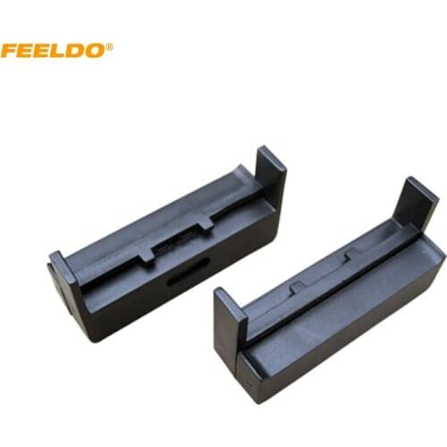 FEELDO 1Din Car Radio Fascia Frame Panel For AUDI TT 1998-2006 A2\A4 1999-2002 Stereo Dashboard Cover Frame Plate Bezel Trim