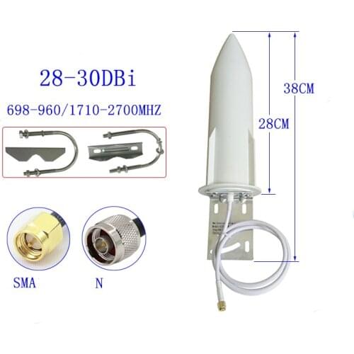 CDMA/GPRS/GSM/LTE/3G/4G Antenna All-Netcom Mobile Unicom Telecom High Gain 30DBi