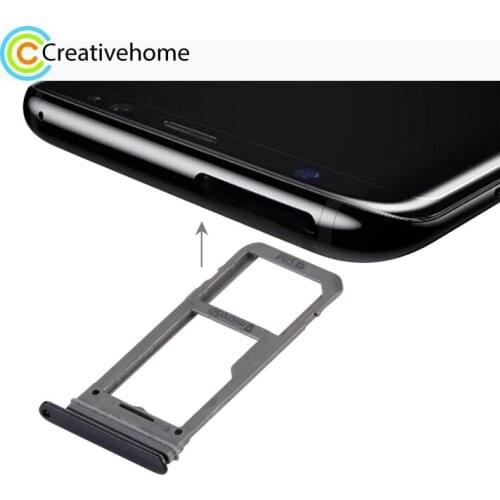 For Galaxy S8 SIM Card Tray Slot Holder SD Card Tray Sim Card Adapter Repair replacement accessories