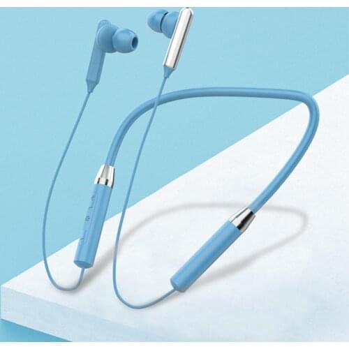 G18 Magnetic Wearable Solid Color Wireless Bluetooth 5.0 In-ear Sport Earphone