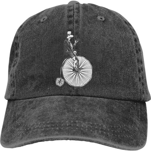 Classic High Wheel With Frog Gentleman Baseball Cap cowboy hat Peaked cap Cowboy Bebop Hats Men and women hats