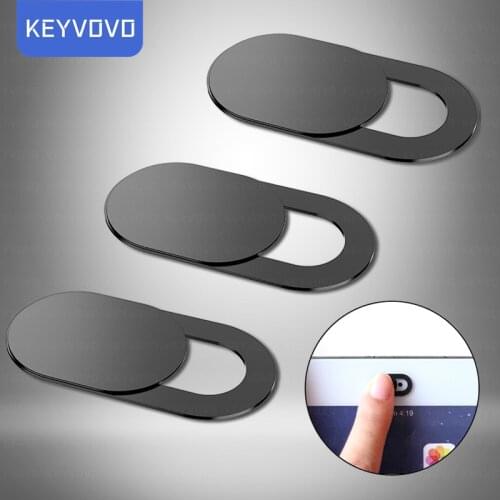 20PCS WebCam Cover Shutter Magnet Slider Plastic For iPhone iPad Xiaomi Web Laptop PC Tablet Camera Mobile Phone Privacy Sticker