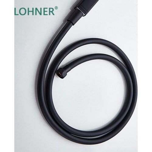 Lohner Discount Shower Hose Black Plumbing Hoses Pvc Sprinkler Bathroom Hot Cold Water High Pressure Explosion Proof Pipe