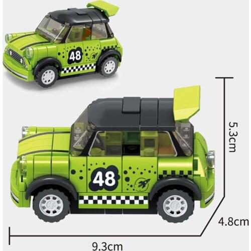 2021 City Technical Super Racers Speed Champions Supercar Racing Car Model Building Blocks Bricks Collectible Kids Toys