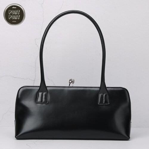 2020 Female Fashion Handbag Baguette Bag Shoulder Bag For Women Luxury Genuine Leather Handbag Designer sac a main femme blosas