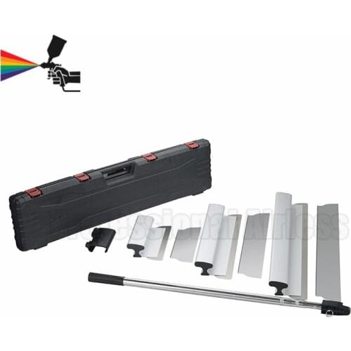 Skimming Blade Set 12“ 22" 32" with 32"-78" Extendable Handle Spatula for Wall Tools European Stainless Steel Skimming Knives