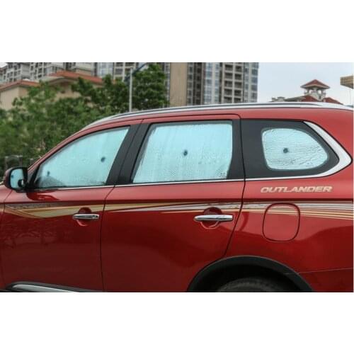 Window sunshade glass auto parts side window sun visor sunshade sunshade For Mitsubishi Outlander 2016-2019