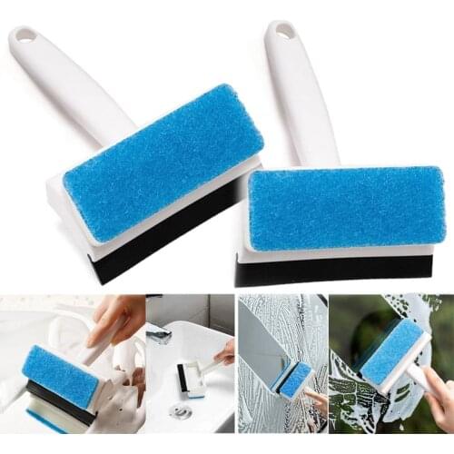 Scrape Dual Purpose Cleaning Brushes Bathtubs Tile Tub Shower Clean Brush Basin Cabinets Scraping & Washing Cleaning Tools