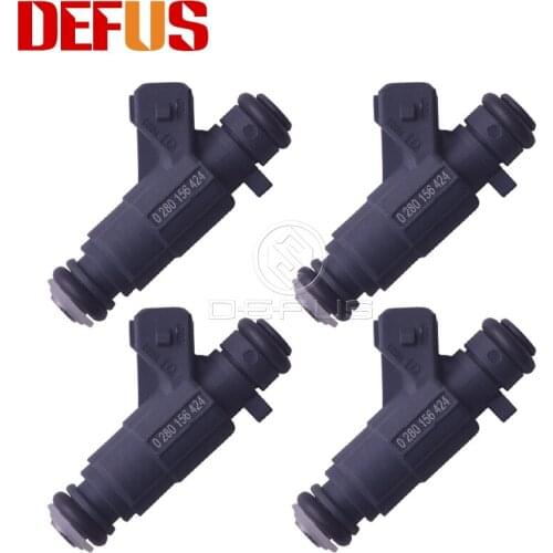 DEFUS 1/4/6/8/12/20x 0280156424 Fuel Injector For Chery Tiggo BYD 2.4L Chinese Car Brand New New Arrival Injection 0 280 156 424