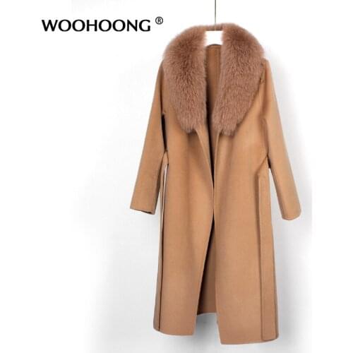 WOOHOONG Women's Wool Coats