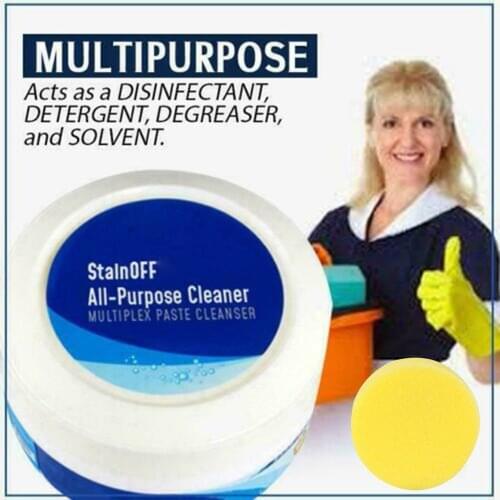 100/260g Stain OFF All-Purpose Cleaner Removes Stuck-On Dirt Home Cleaning Dissolve grease Household Cleaning Supplies