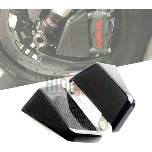 100mm Carbon Fiber Motorcycle Cooling Air Ducts Brake Caliper Channel For Ducati Dimante E900 Formula Ghost GT 1000