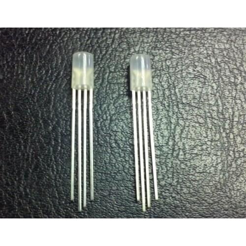 1000pcs ODM Diffused Flat Top 5MM RYB LED Diode Common Anode/Cathode Available 4pins