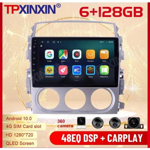 2 Din Carplay Android Radio Receiver Multimedia Stereo For Suzuki Liana 2004 2005 2006 2007 2008 GPS Video BT Recorder Head Unit