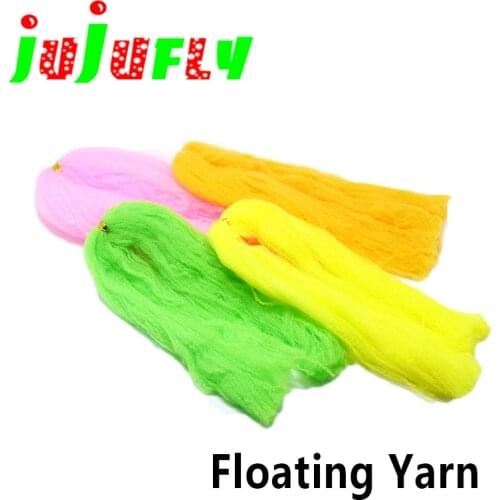40cm/bundle floating yarns dry fly parachute post wings fly tying materials super fine dry fly fibers