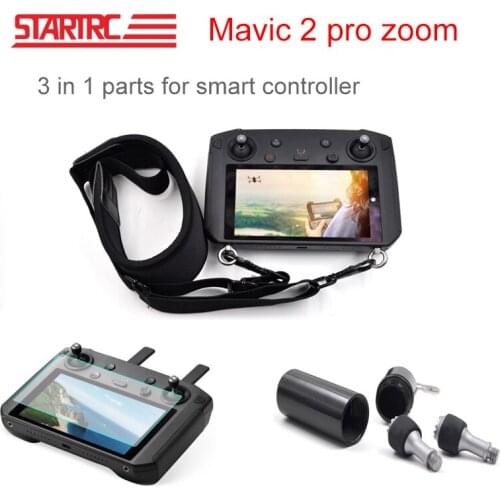 STARTRC DJI Mavic 2 pro zoom drone quadcopter accessories DJI Smart control neck strap screen protector film storage case