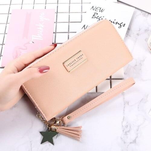 Long Zipper Women Wallet Bag Cute Coin Purses Credit Card Women Wallets Clutch Bag Purse Phone Card Holder Femme Handbag