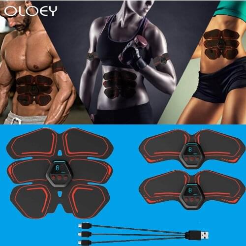 Home Gym Abdominal Muscle Stimulator Total ABS Fitness Equipment Training Gear Muscles Press Simulator Muscle Training Apparatus
