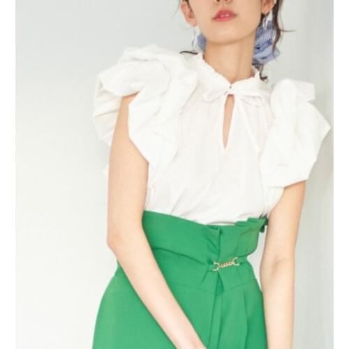 Блузки с открытыми плечами HIKOSAKA China At AliExpress