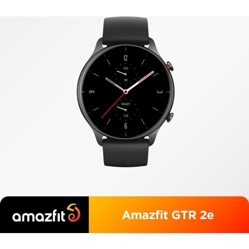 Global Version Amazfit GTR 2e Alexa Built-in Smartwatch 24 Days Battery Life 2.5 D Glass 5.0 Heart Rate Smart Watch