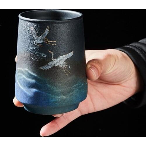 310ML Infinity Coffee Cup Viking Tea Mug Pub Bar Decoration Mugs Cup Kitchen Tool Gift