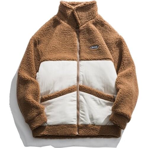 Korean Style Loose Couples Lalambswool Quilted Cotton Cloth Men and Women 2020 Winter Youth Ulzzang Coat