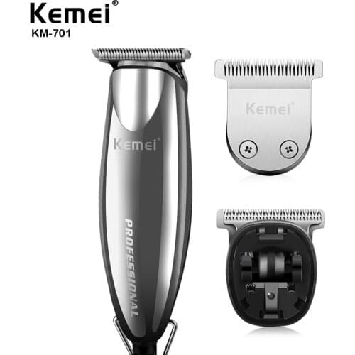 Kemei Professional Hair Clipper Trimmer Hair Clipper Wire Incidental Two Different Cutter Heads & Limit Combs Haircut Machine