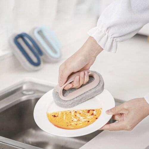 Multi Cleaning Brush Window Washing Brush Dishwashing Sponge Household Bathroom Accessories Glass Wall Kitchen Gadgets Tools