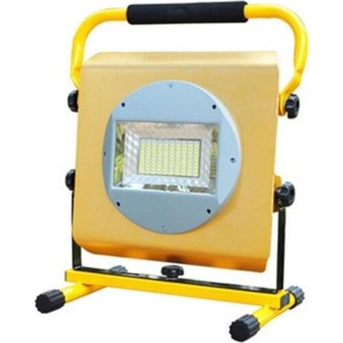 Ultr Powerful 100W LED Waterproof Portable Searchlight Camping Garden Flood Lamp LED Mobile Repairing Working Light Rechargeable
